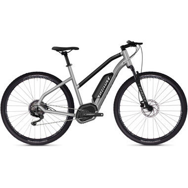 Bicicletta Ibrida Elettrica GHOST HYBRIDE SQUARE CROSS B2.9 TRAPEZ Donna Grigio/Nero 2020 0